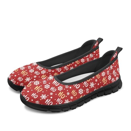 Image of Walking Shoes Women Breathe Mesh Slip On Sneakers Women Comfortable Lightweight