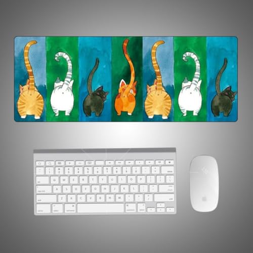 Tapis de souris texturé AA-014-1 grand tapis de bureau résistant à l'usure