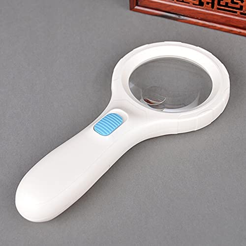 Loupe de lecture LED pour journal et examen précis de timbres