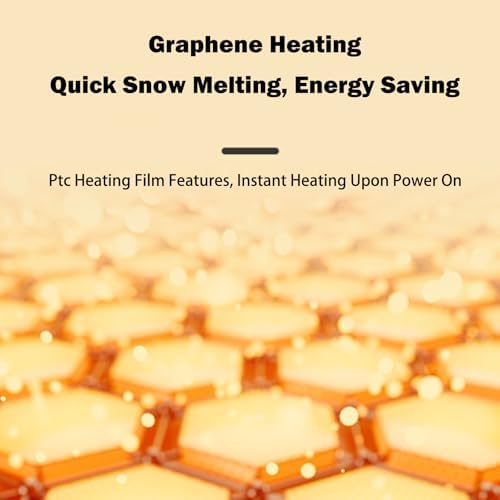 Heated Roof Snow Melting Mats, 50℃ De-Icing Kit with 5FT Cord, 150cm (59.05in) Winter Ice Dam Protection, Prevent Roof Leaks & Snow Buildup Efficiently