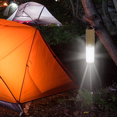 Lampes de tente de camping rechargeables avec plusieurs modes d'éclairage