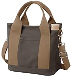 Matériau de qualité supérieure : fabriqué en toile et polyester de haute qualité, coutures détaillées avec fermeture éclair lisse, matériel argenté épais, léger et confortable à porter, durable et robuste pour une utilisation durable, si vous êtes à la recherche d'un sac de qualité, celui-ci ne vous laissera pas tomber