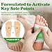 Fotpadzs Deep Cleansing Foot Pads (60 PCS) | Premium Natural Bamboo Foot Pads for Better Sleep & Foot Care | Japanese Pads | Suitable for Daily Relaxation Foot Paches | for Men & Women
