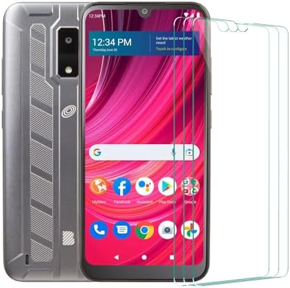 2-Pack Tempered Glass Screen Protector For Blu View 4 B135DL - Case Friendly 9H Hardness