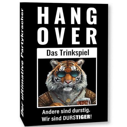 Hangover Trinkspiel für Erwachsene Partyspiel Trinkspiele ab 16 18 Jahren Partyspiele Karten Kartenspiel Saufspiel (Spielkartenkarton)