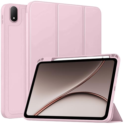Image of ProElite Cover for OnePlus Pad 4 13.2 inch 2026 case Cover, Soft Flexible Flip Case Cover for OnePlus Pad 4 13.2 inch 2026 with Pen Holder [Recoil Series] - Pink
