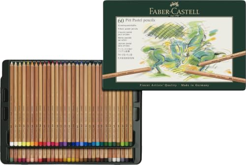 Faber-Castell Pitt Pastel Pencils, 60