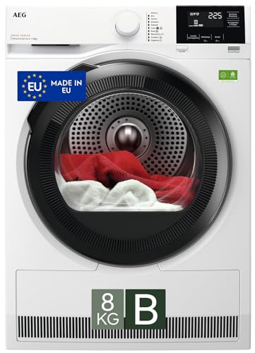 AEG Serie 8000 Asciugatrice a Pompa di Calore, 8 kg,