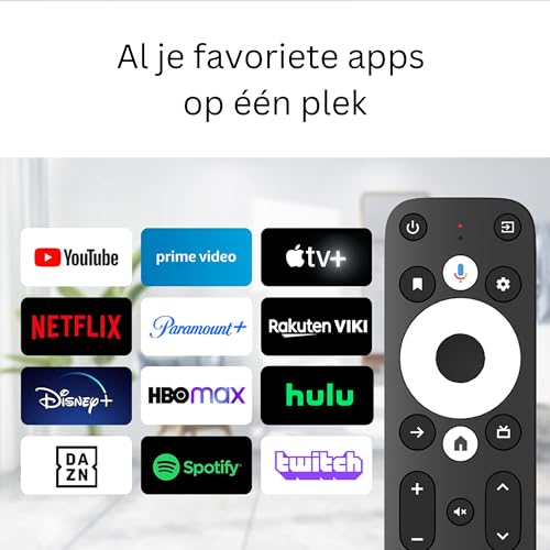 Streaming Box GD-2 met Google TV, 4K HDR & LAN-aansluiting - Smart TV mediaspeler voor vloeiende streaming - Afbeelding 4