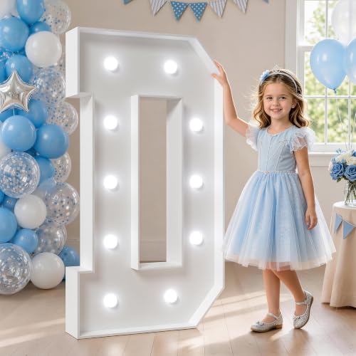 Image of Marquee Letters 4 Feet Tall, Cool Light Up Letters D for Party Decor