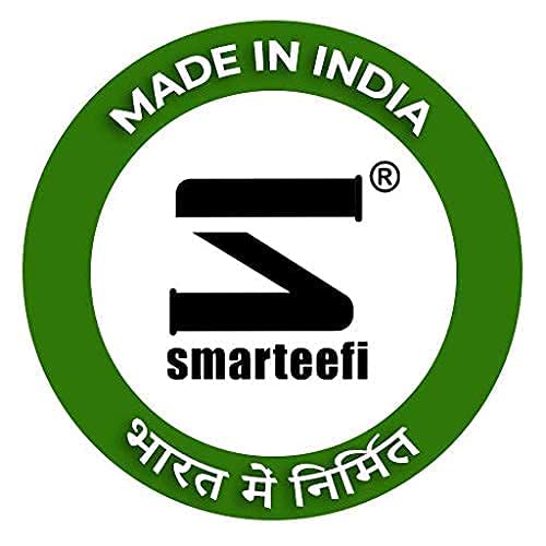 Image of Smarteefi Touch 8 Port Modular WiFi Smart Switch Board (7 Light Switch + 1 Switch 16A), Customizable with add-on modules, Compatible with Alexa & Google Home, White (Size: 6M (220mmx90mmx40mm))