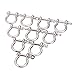 Docooler® 10 PCS O Shape Anchor Shackle Outdoor Rope Paracord Bracelet Buckle