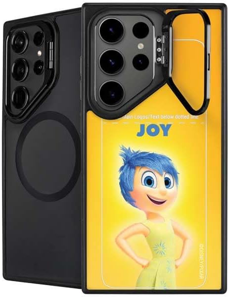 Skinit Kickstand Phone Case Compatible with Galaxy S25 Ultra - Officially Licensed Disney Inside Out Fear Portrait Design