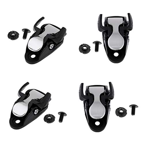 CUTICATE 4Pcs Skate Parts Accessories Spider Buckle with Screw Nut for Skating Shoes