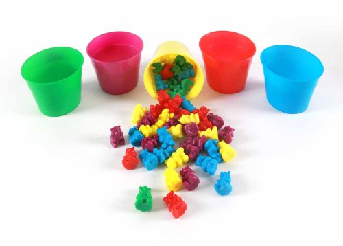 50 Counting Bears With 5 Cups #TOP1