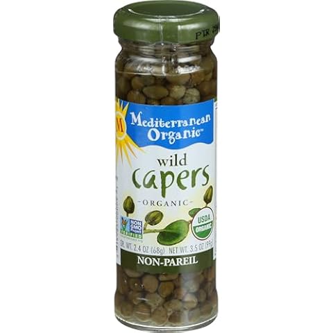 Mediterranean Organic Capers, 3.5 oz Cover