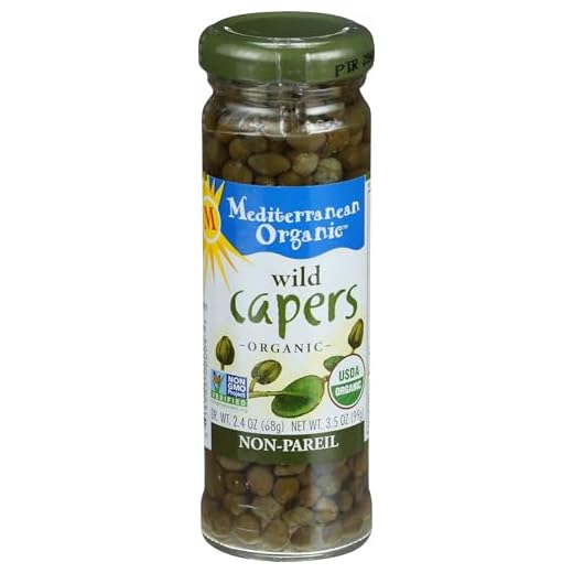 Mediterranean Organic Capers, 3.5 oz