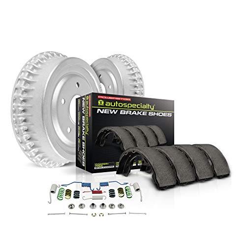 Power Stop Koe15265Dk Autospecialty Rear Replacement Brake Kit-Oe Brake Drums & Ceramic Brake Pads #TOP1