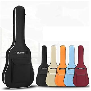 YPEZ Sac De Concert De Guitare Acoustique en Tissu Oxford De 40/41 Pouces, Sac à Dos étanche Double Bretelles… – Image 7