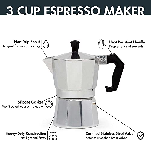 Primula Classic 3-Cup Moka Pot