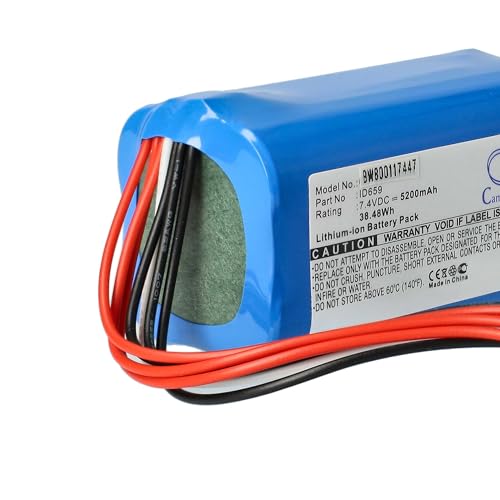 vhbw Li Ion batterie 5200mAh 7.4V pour haut parleurs enceintes comme Sony ID659 - vue 8