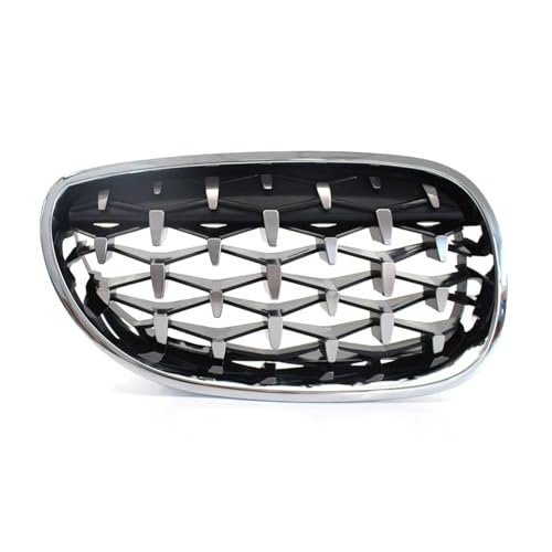 Grille calandre couverture BMW E60 Série 5 design diamant et ajustement millimétré - 2