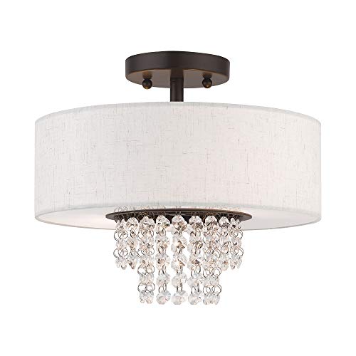 Image of Livex Lighting 51095-92 2 Light Ceiling Mount