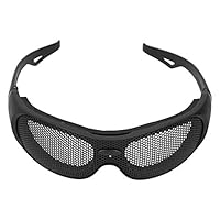 Airsoft Auge Sicherheit Schutzbrille, Winddichte Schutzbrille Taktische Metall Mesh Goggles Radfahren Brille Paintball Brillen Augenschut Paintball-Brille zum Reiten für Taktisches Schießen Militär