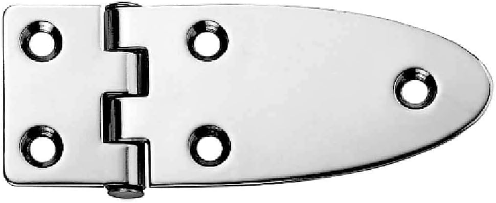 Sarasota Quality Products 5528 - Flush Mount Hinge 3.94" L x 1.50" W