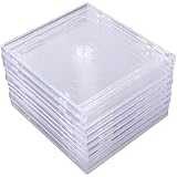 Boîtes de rangement pour dvd : ces boîtiers CD transparents sont fabriqués en acrylique de haute qualité et bénéficient d'une finition soignée pour une durabilité accrue