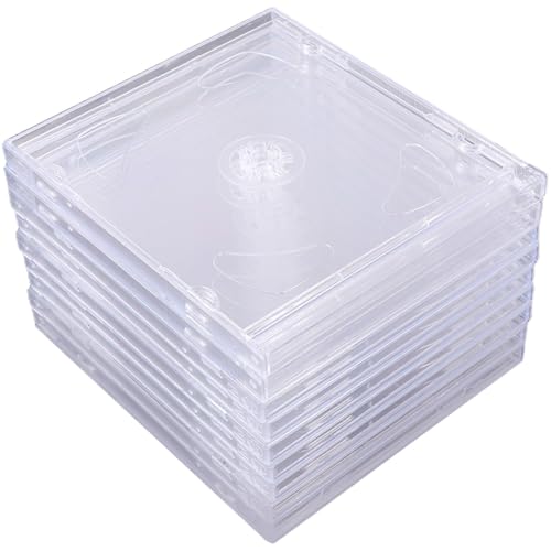 La mejor comparación de Armarios para películas y CDs los más solicitados. 43 TOMETURE Estuches Acrílicos Transparentes para CD y Dvd Caja Doble para 9 Discos Organizadores Portátiles Resistentes para Protección y Almacenamiento Compacto de CD/Dvd