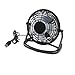 Tenflyer New LED USB Fan Clock Mini Flexible Time with LED Light - Cool Gadget