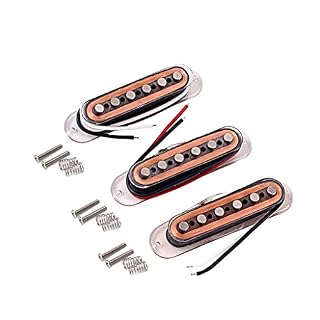 Alnicov Kit de micros 6 cordes pour guitare Fd Stratocaster Strat ou Squier - Les Beatles, Paul McCartney, John Lennon, RIngo Starr, George Harrison Alnicov Kit de micros 6 cordes pour guitare Fd Stratocaster Strat ou Squier – Image 4