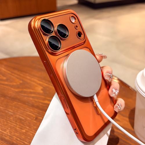 Coque iPhone 17 Pro Max anti-rayure objectif et compatible recharge induction