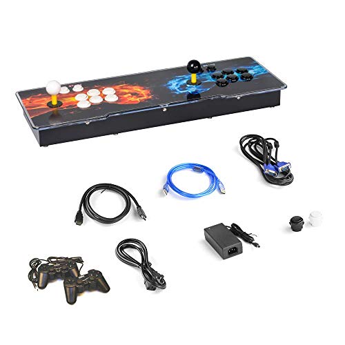 TAPDRA ARCADORA 3D Pandora's Box 7 Joystick and Buttons Arcade Console Machines for Home, 2670 Retro Classic Video Games All in One, Newest System with Advanced CPU, HDMI Output