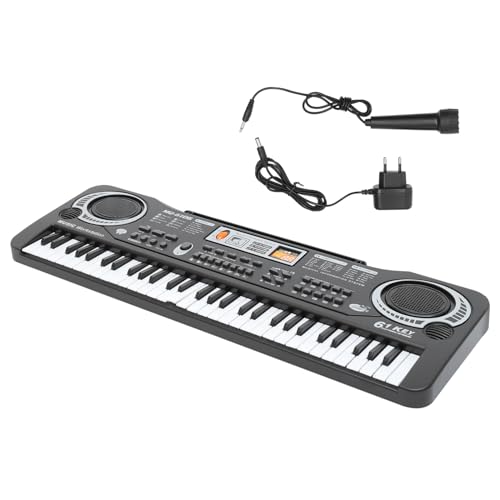 UPKOCH Piano Electrónico Infantil Teclas Abs Seguro Juguete Educativo Musical Multifuncional para Regalo Cumpleaños Navidad