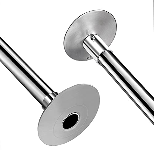 Tringle de douche en acier inoxydable 304 robuste et extensible pour salle de bain