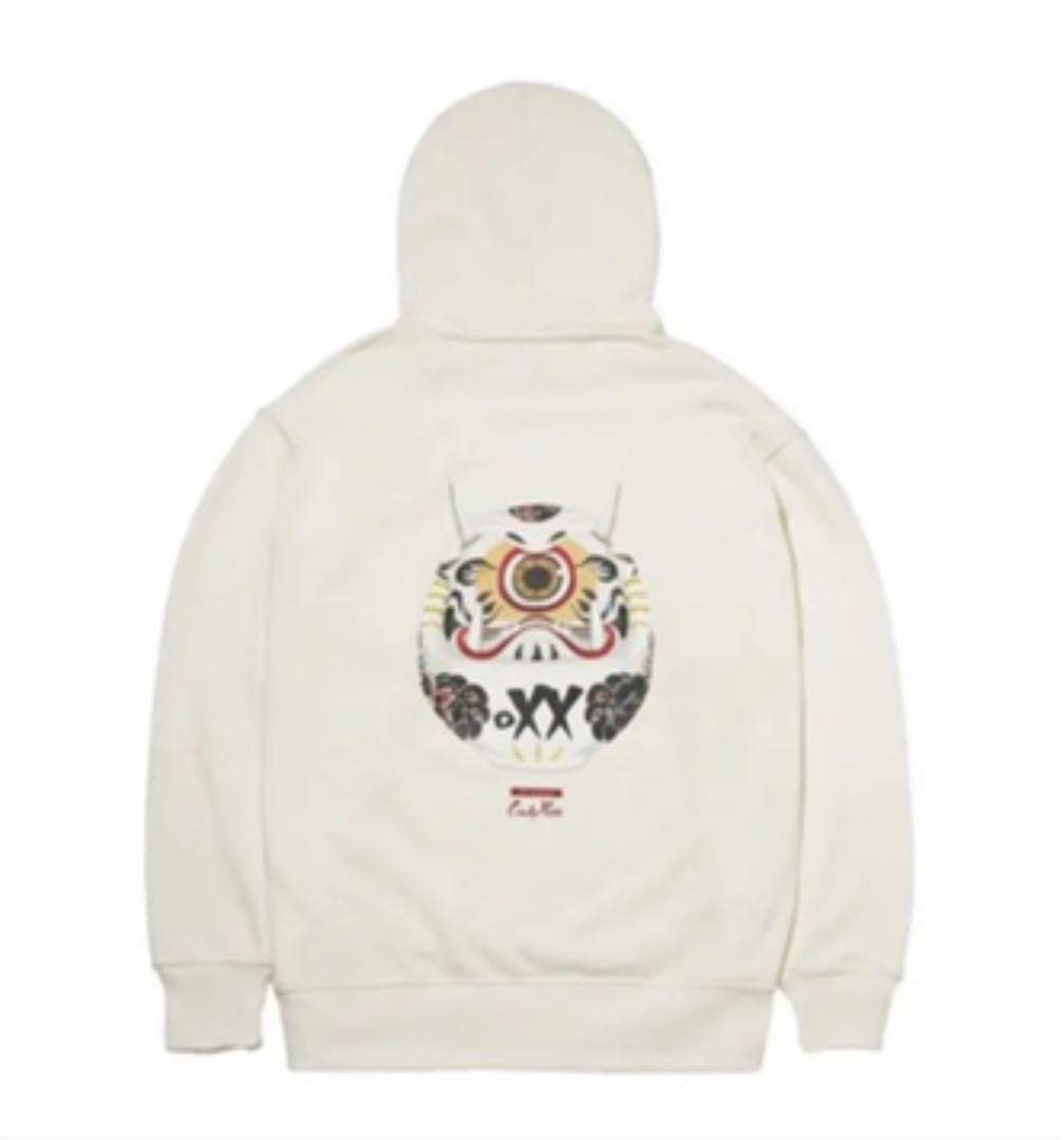 Candy Foxx ( レペゼン地球 ) パーカー　M 白studio Candy Foxx ( レペゼン地球 ) パーカーM 白studio