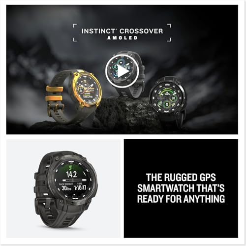 Garmin Instinct® Crossover AMOLED, 46mm, Charcoal - image 9