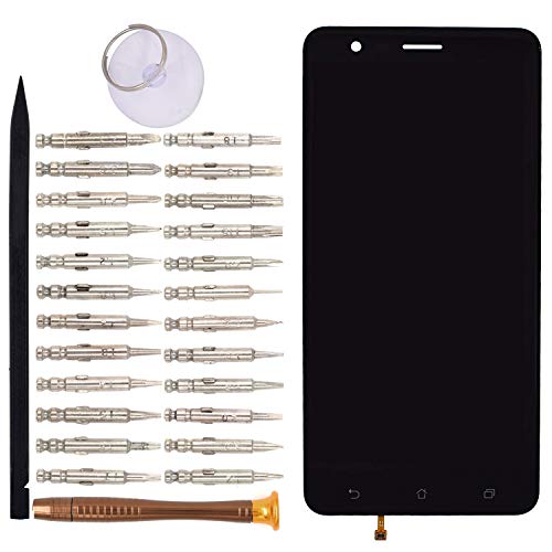 Image of LCD Display Screen Digitizer Replacement for Asus Zenfone 3 Zoom ZE553KL Zenfone Zoom S Black