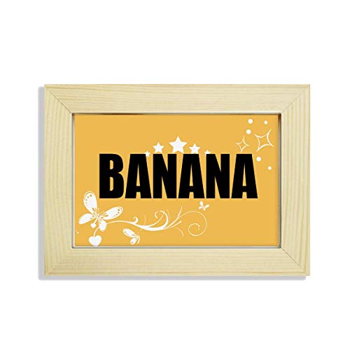 Marco de fotos de madera premium con pintura artistica de alimentos y flores de diseño 2