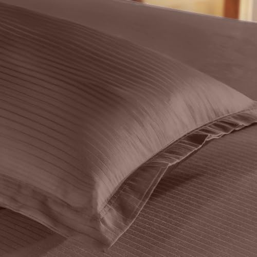 Image of myTrident Bedsheet for Single Bed Cotton| 210 TC | 60 inch x 90 inch | Biscotti