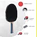 Killerspin 4X Impact Ping Pong Paddle Set – 2-Pack Table Tennis Rackets with 6 Balls | Flared Handle, 5-Ply Wood, Durable Rubber for Beginner to Advanced Players