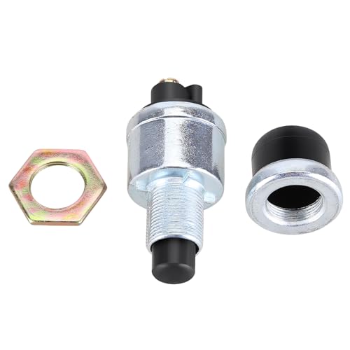 Pushbutton Switch, Car Push Start Starter, Push Button Switch Jk260, Waterproof Switch, Push Button Horn, Engine Start Starter for Car Boat Track 12v, for Easy Vehicle Ignition