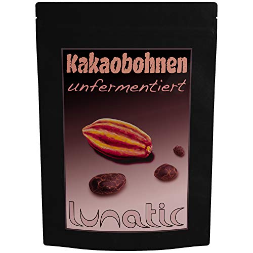 BIO Kakaobohnen Roh, Unfermentiert, Ohne Haut 1kg Cover