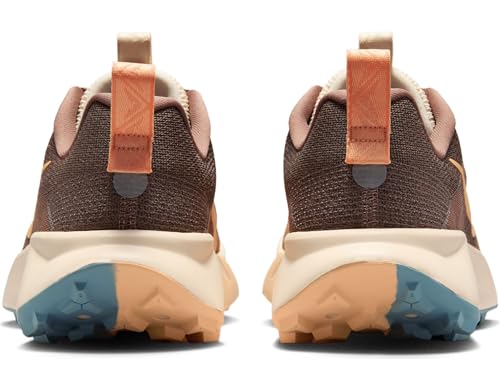 Nike Wildhorse 10 Women's Trail Running Shoes (Mink Brown/Cave Stone/Cannon/Orange Chalk)3