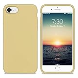 funda iphone 8 apple amarilla FÁCIL DE USAR, TANTO PARA PONER COMO QUITAR - Gracias a su gran flexibilidad y los materiales de alta calidad con los que está fabricada, podrás quitarla y ponerla sin gran esfuerzo ni miedo a que se estropee o rompa | Esta funda de silicona iPhone 7 / 8 / SE (2020) se ajusta perfectamente a todos los botones y conectores de tu iPhone