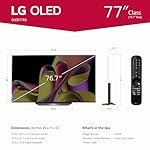 LG B3 Series 77-Inch Class OLED Smart TV OLED77B3PUA, 2023 - AI-Powered 4K TV, Alexa Built-in, Black - Image 2