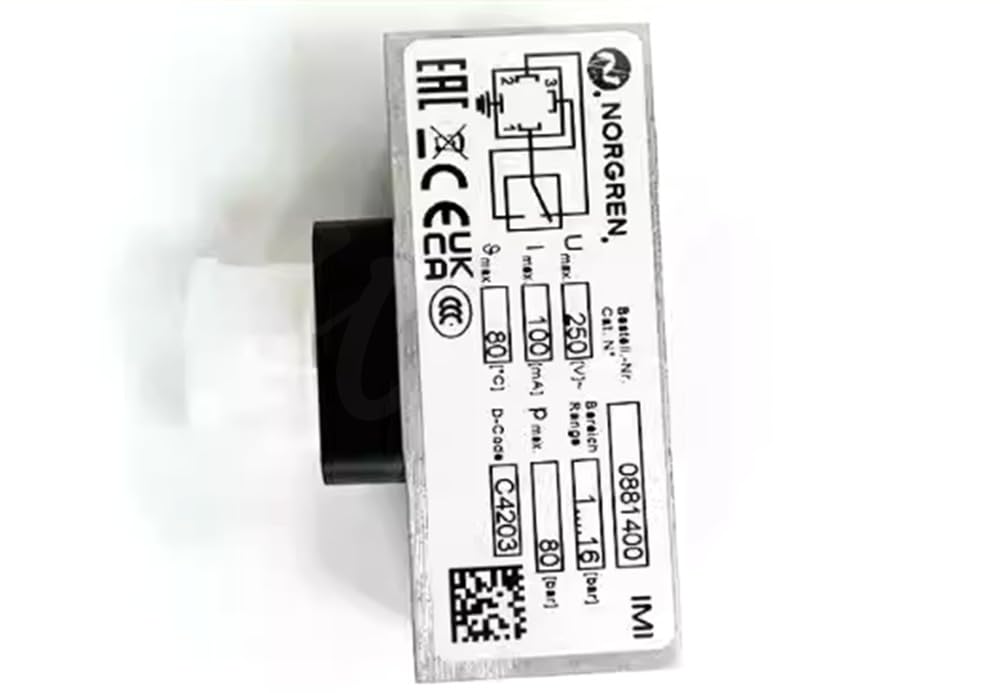 1-Piece New for 0881400/18D Diaphragm Pressure Controller Pressure Sensor