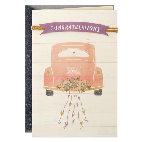 Hallmark Wedding Card (Enjoy the Journey!) for Bridal Shower, Engagement